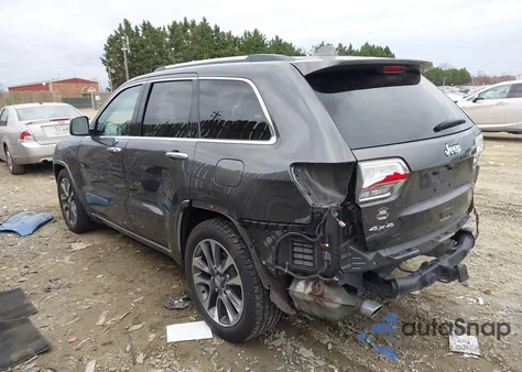 2017 Jeep Grand Cherokee Overland 4X4 из США, поврежденный, VIN 1C4RJFCG4HC887550